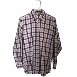 Peter Millar checked casual button down sh…